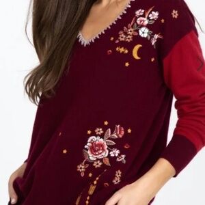 Johnny Was Anacapri Cashmere Pullover - Stunning! NWT